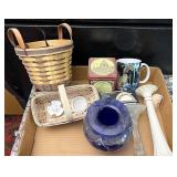 Vases baskets and more