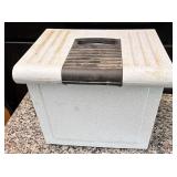 Plastic file box