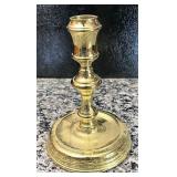 Brass candle holder