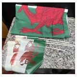 Wales flags
