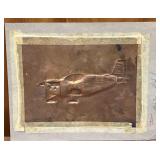 Copper air plain print
