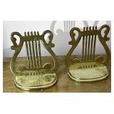 Brass end stands