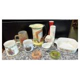 Mugs Corning ware and more. Some have damage