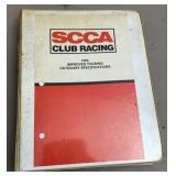 SCCA club racing category specifications