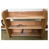 Wooden shelf