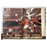 vintage soccer poster