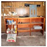 Shelf and contents