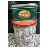 Metal tins