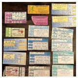 1980-1990 Grateful Dead ticket stubs