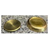Brass candle bottoms
