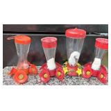 Hummingbird feeders