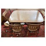 Dining room table and 4 chairs
