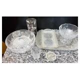 Miscellaneous glass lot
