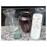 Glass vases