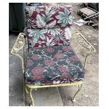 metal patio chair