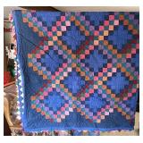 Arch Hand Stitched scalloped edge quilt