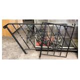 4 ft cast iron handrail and 2 ft