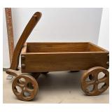 wooden wagon