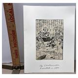 Japanese print in 1880