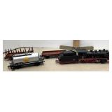 Marklin HO engine and cars