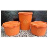 Tupperware canisters