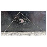 Stained glass spider