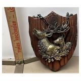 hanging deer plaque