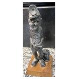 Coal miner figurine