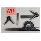 L.S. Starrett Machinist Squares