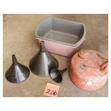 Gas Can & Funnels
