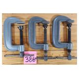 Wilton No. 104 Cast C Clamps