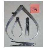 Starrett Calipers