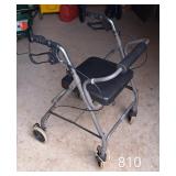 DMI Folding Seat Walker