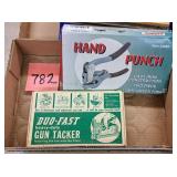 Hand Punch & Duofast Tacker