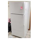GE Upright Refrigerator/ Freezer