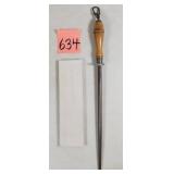 Sta-Sharp Antique 13" Knife Steel