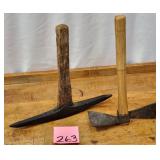 Primitive Pick & Grub/ Hoe