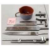 Machinist Clamp, Scrapers & Layout Tool