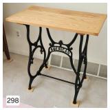 American Cast Antique Sewing Machine Base