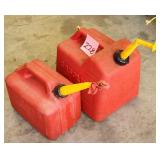 2.5 & 5 Gallon Gas Containers
