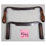 Early 6" & 8" Draw Knives