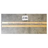 Wooden 4 ft. Yard Sticks