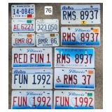 Illinois Car & Motorcycle License Plates