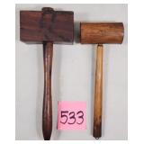 Primitive Oak & Walnut Mallets