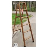 Wooden 6 Ft. Step Ladder