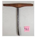 Early American Spoon Bit Auger