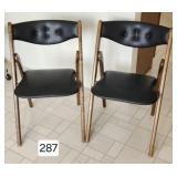 Coronet Wonderfold Mid-Century Chairs