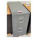 Hon Metal 2 Drawer File Cabinet
