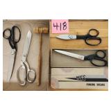Weiss & Clauss Leather & Material Shears