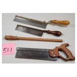 Henry Disston Dovetail & Crown Reversible Saws